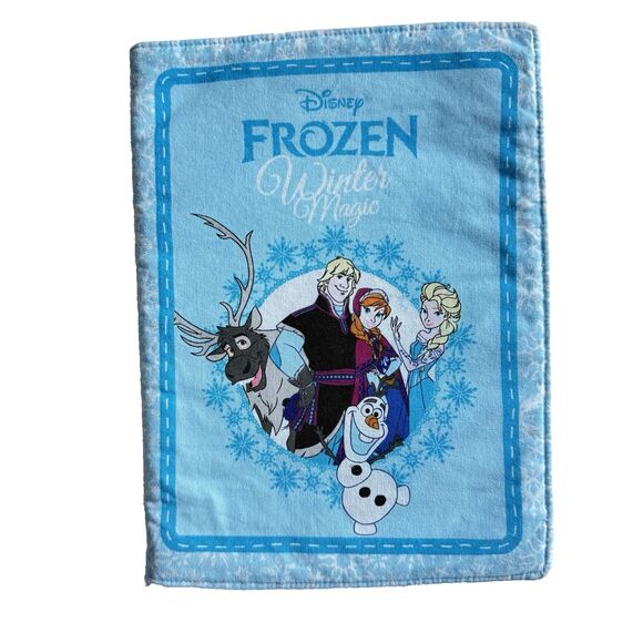 Disney Frozen Soft Cloth Books for Baby Elsa Book Anna Cloth Book Washable Book - Picture 1 of 6